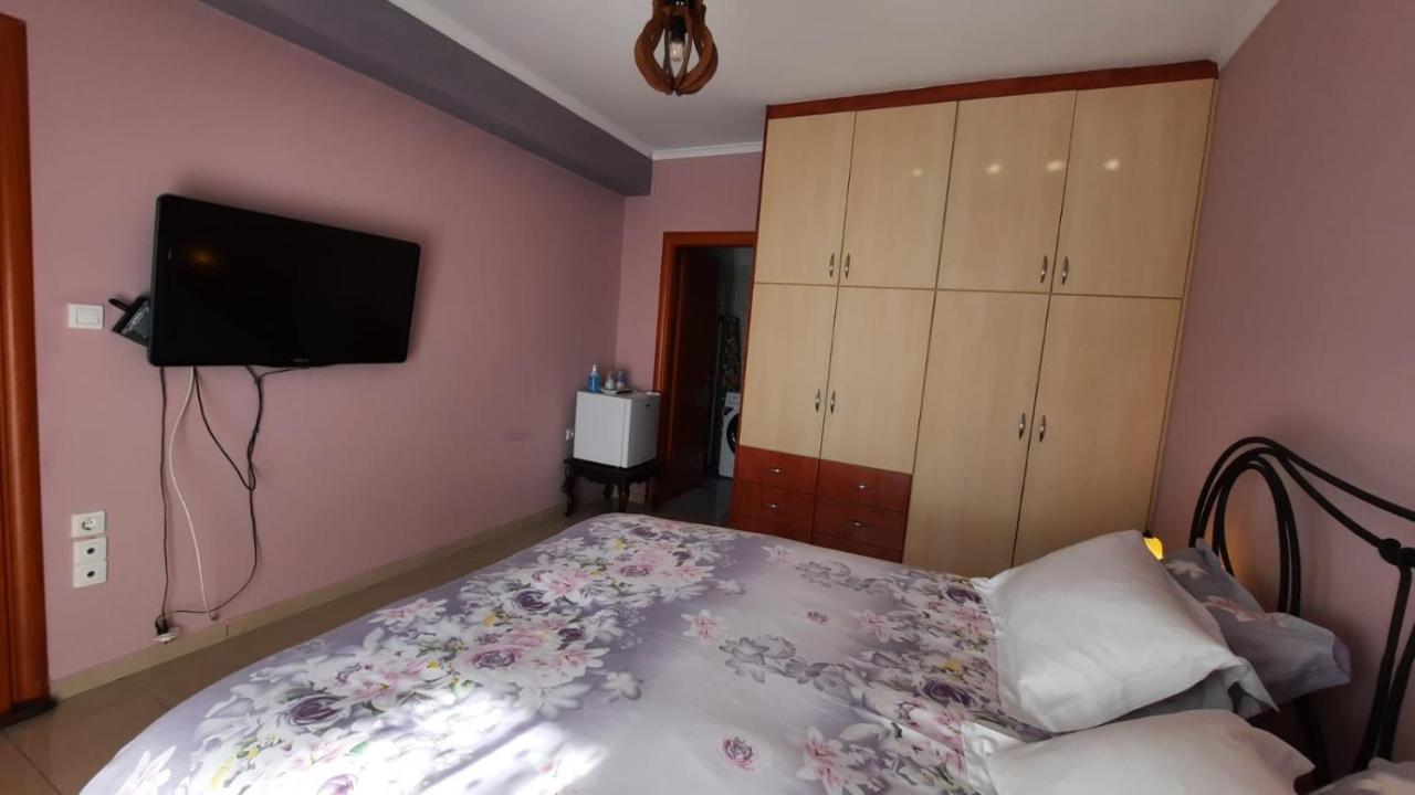 Ioannis - Room With Balcony Near Limnopula Gavrolimni 外观 照片